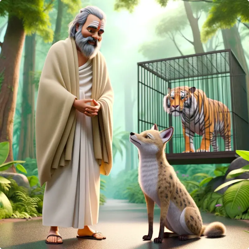 Brahminen, tigern och schakalen