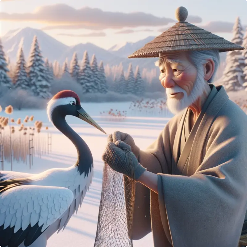 The Crane's Return of a Favor