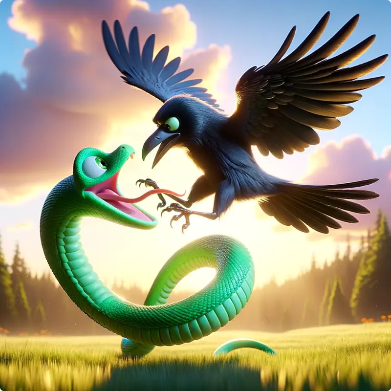 The Crow and The Serpent