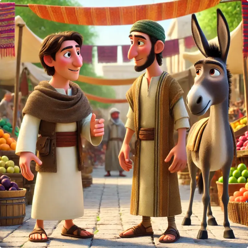 The Donkey and His Purchaser