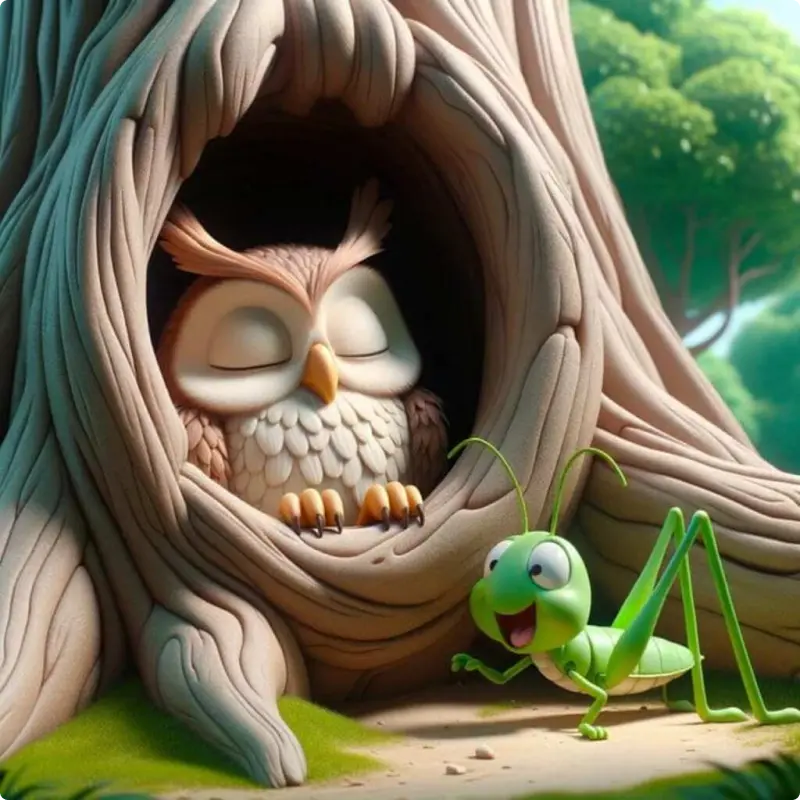 The Grasshopper and The Owl