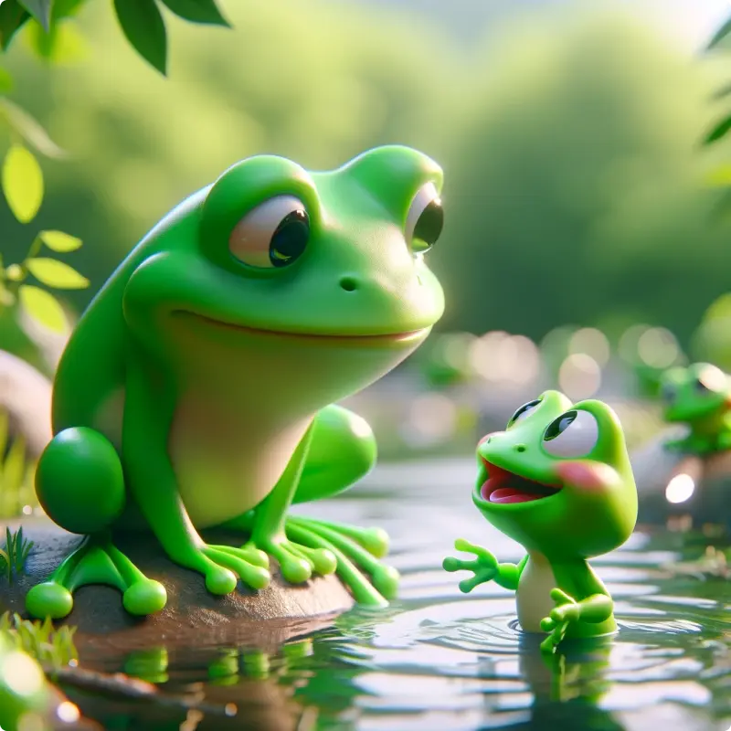 The Green Frog