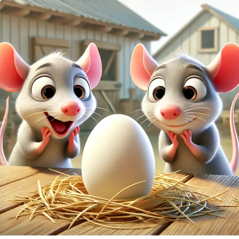 The Two Rats, the Fox, and the Egg