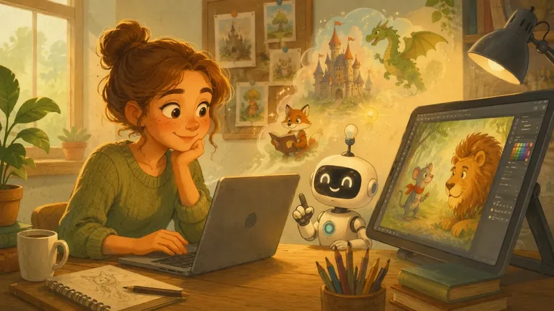 Creating Content and Images with AI at FableReads