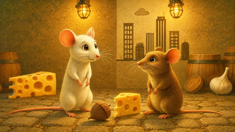 How Do Mice in Aesop's Fables Reflect Human Characteristics and Moral Lessons?