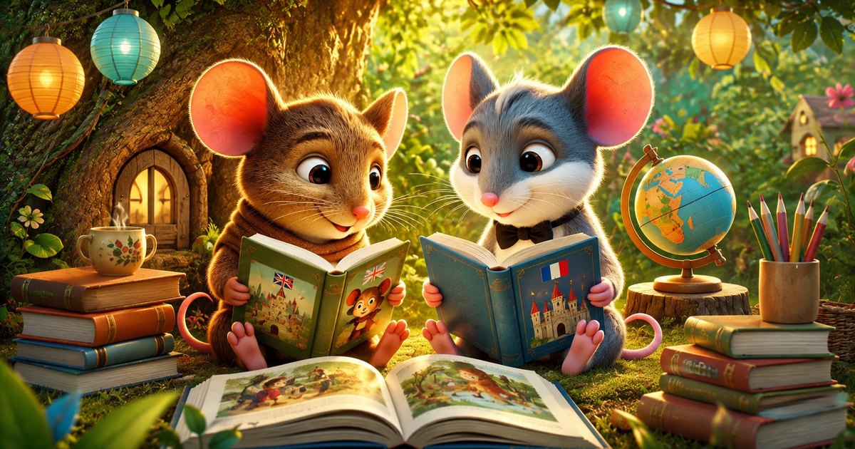 Reading Fables in Two Languages: How Bilingual Stories Help Children Learn