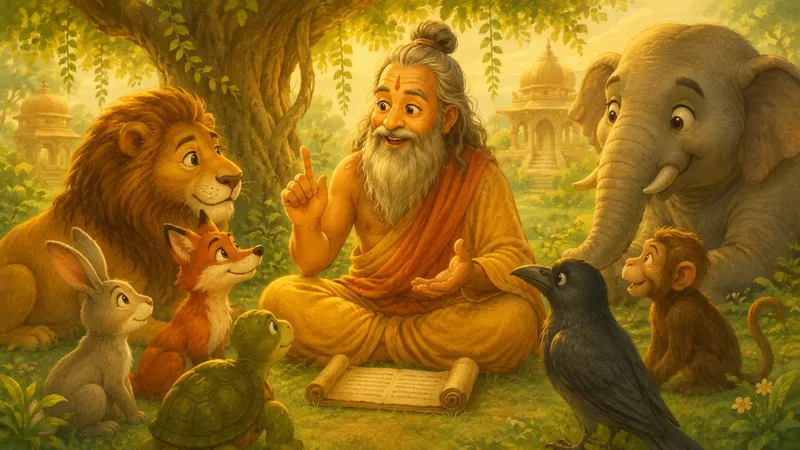 Vishnu Sharma: The Author Behind the Panchatantra