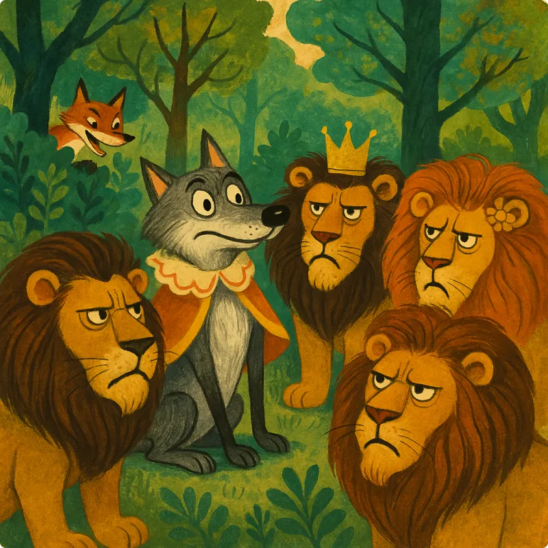 A Wolf among the Lions