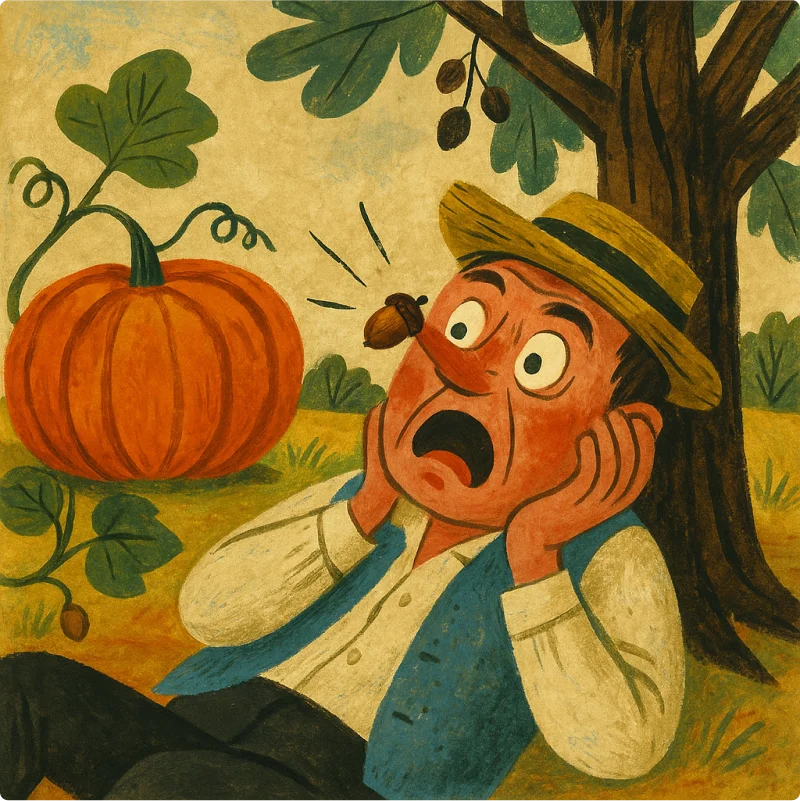 The Acorn and the Pumpkin