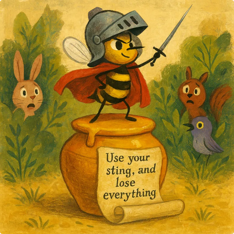 The Bee and Jupiter