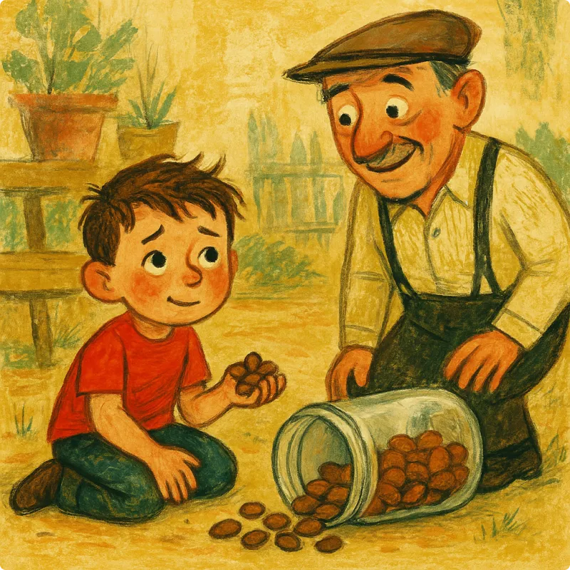 The Boy and the Filberts