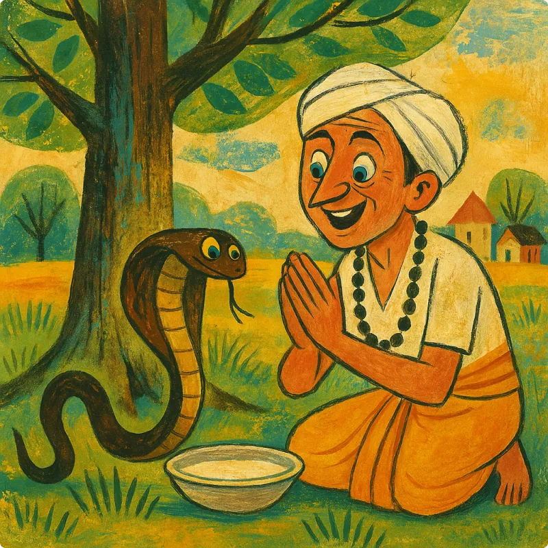 The Brahmin and the Cobra