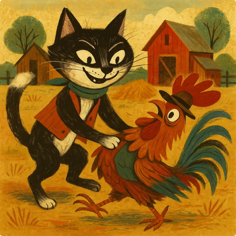 The Cat and the Rooster
