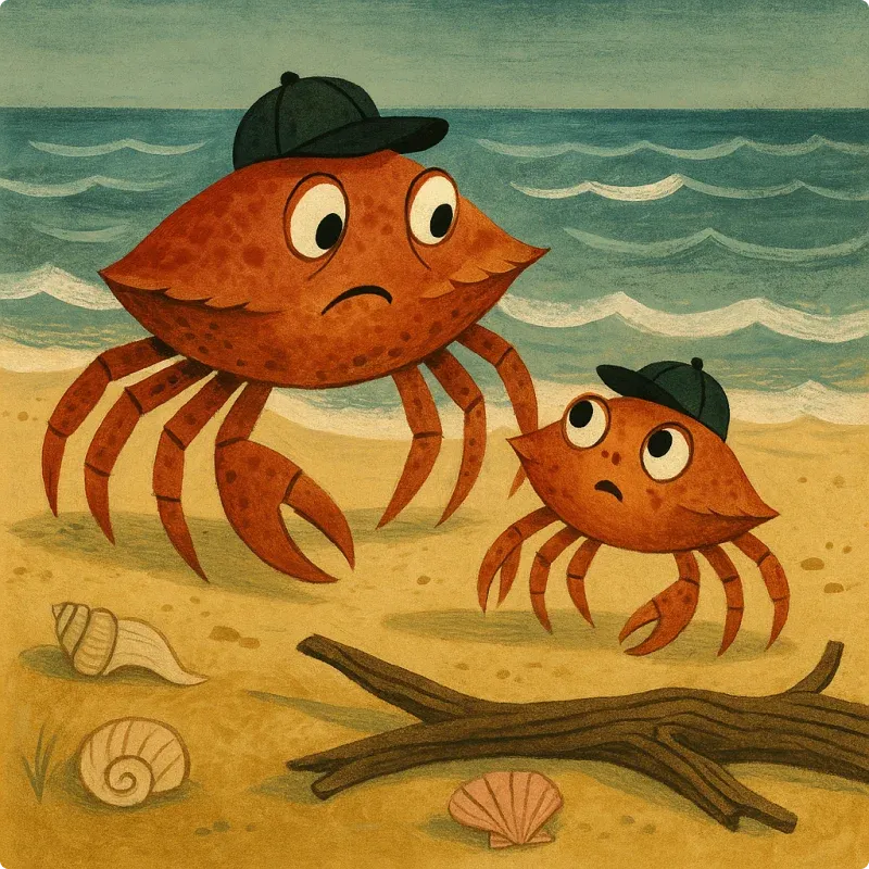 The Crab and his Mother