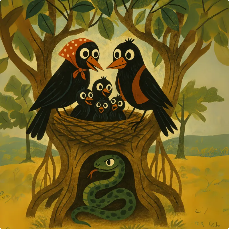 The Crows and the Serpent