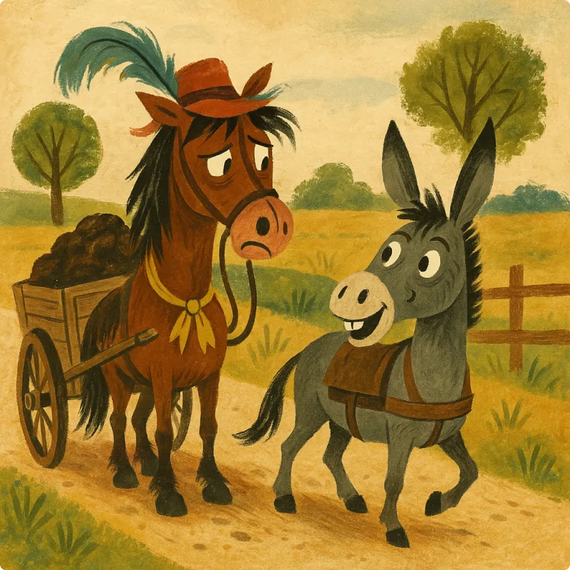 The Disdainful Horse