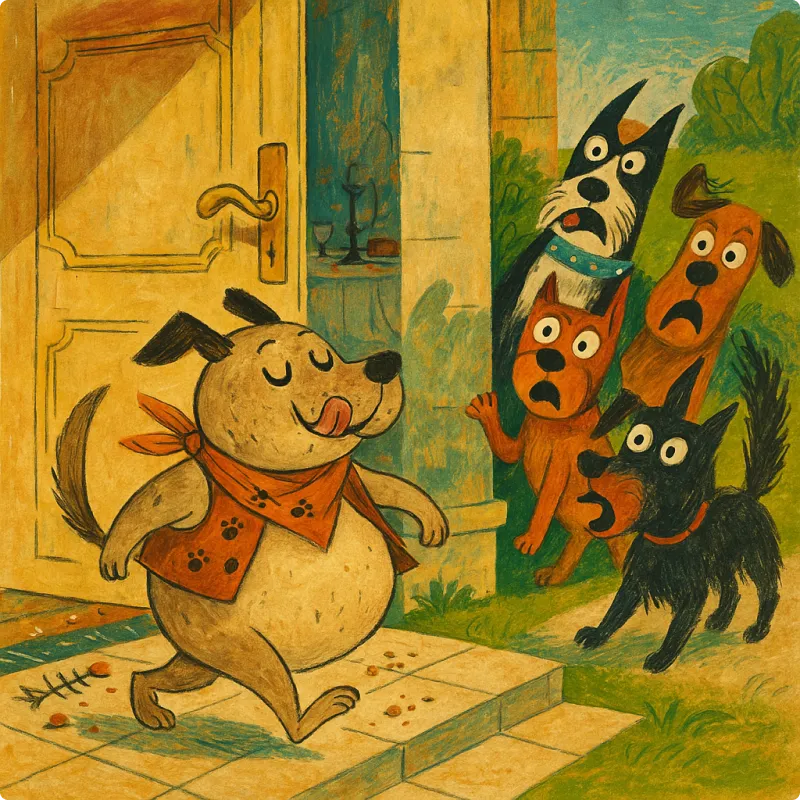 The Dog who went Abroad