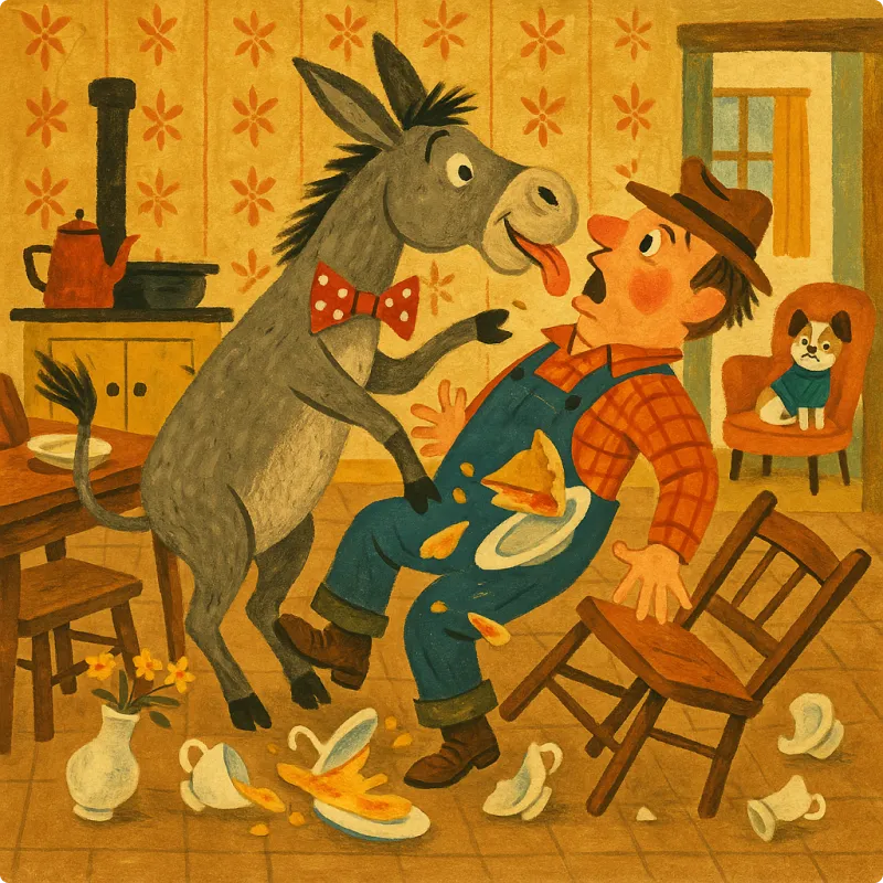 The Donkey and The Lapdog