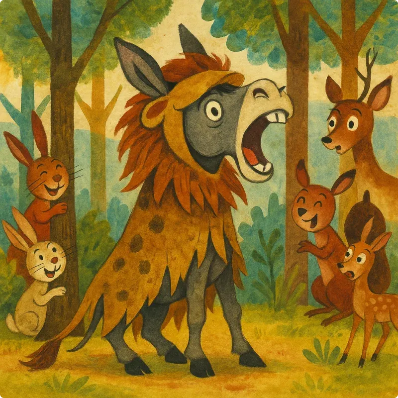 The Donkey in The Lion's Skin