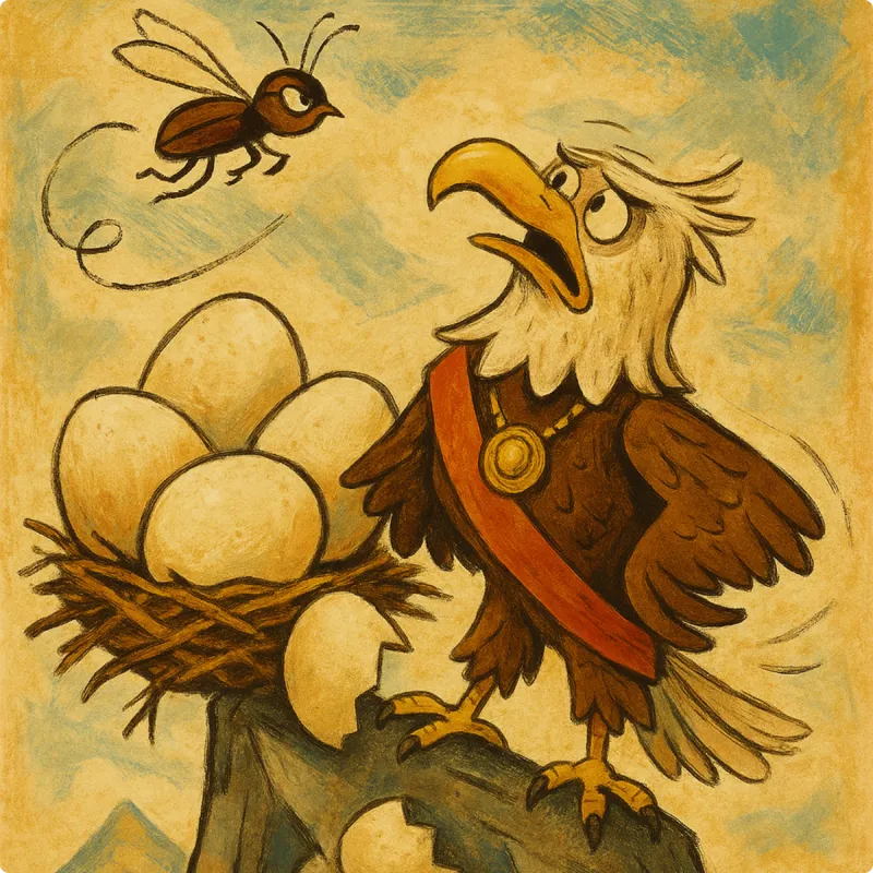 The Eagle and the Beetle
