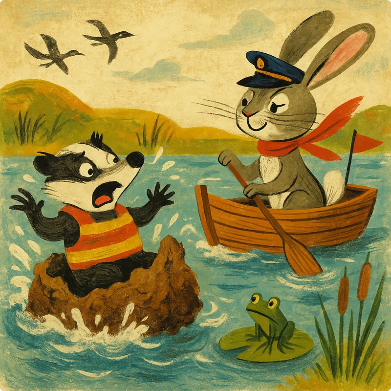 The Farmer and the Badger