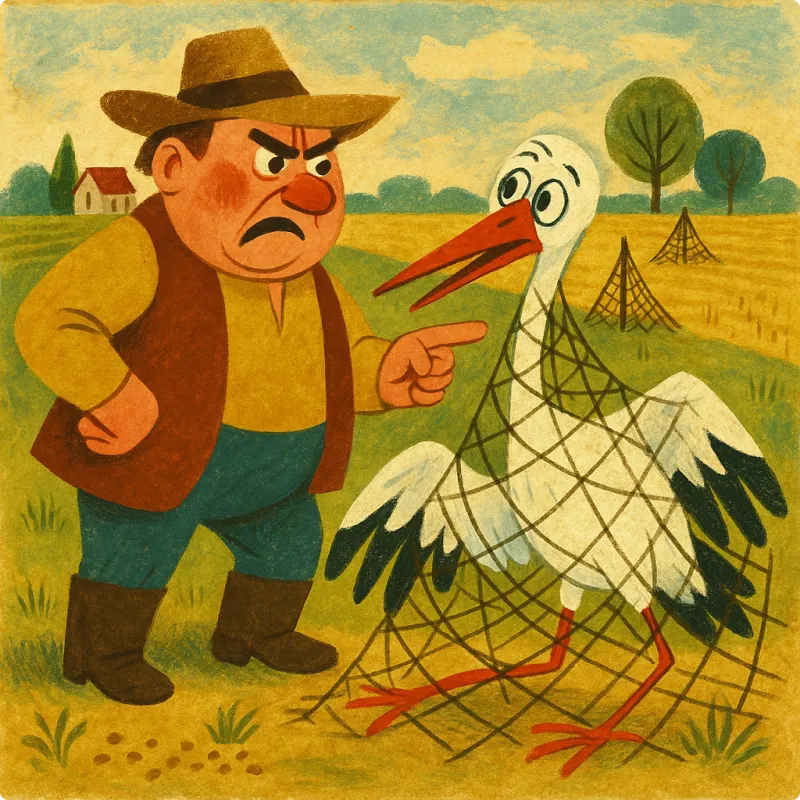 The Farmer and The Stork