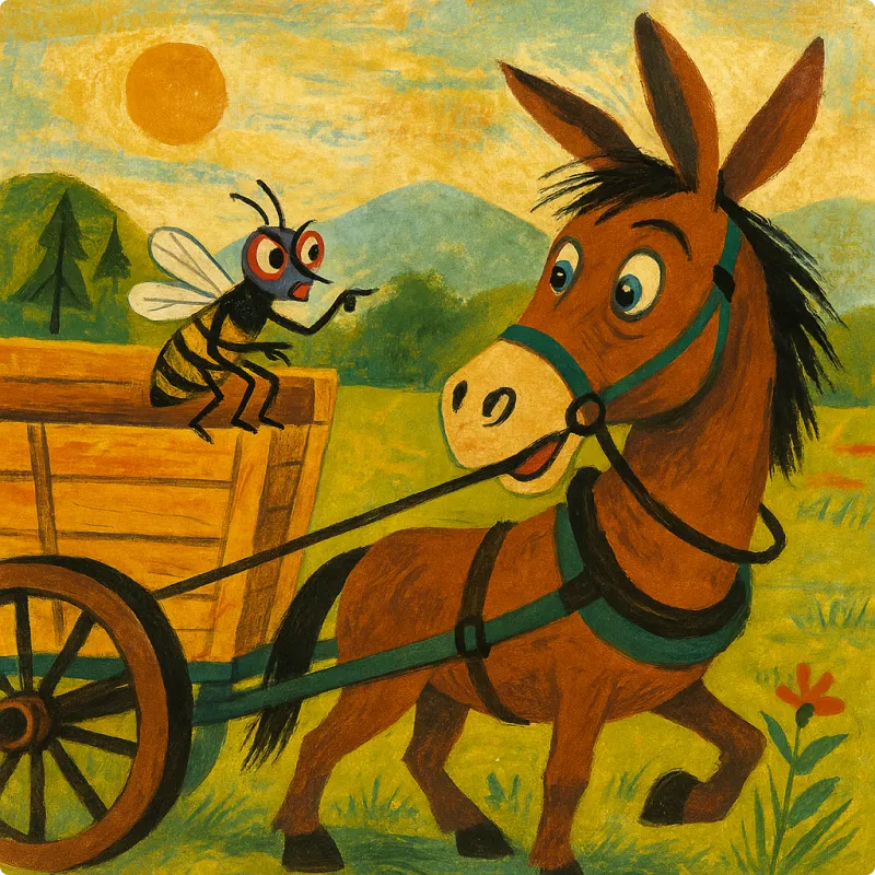 The Fly and The Draught-Mule