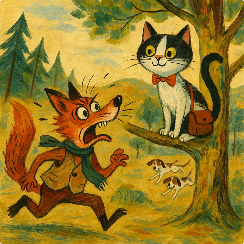 The Fox and The Cat