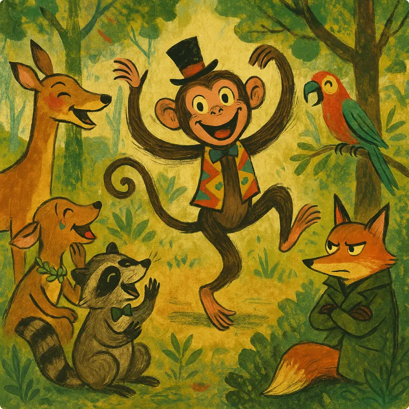 The Fox and The Monkey