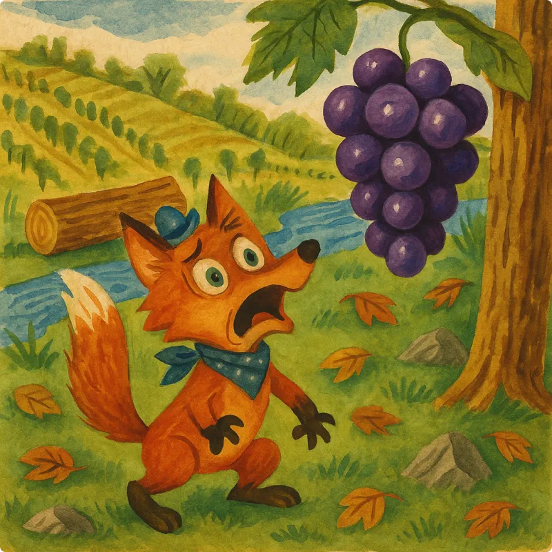 The Fox and the Sour Grapes