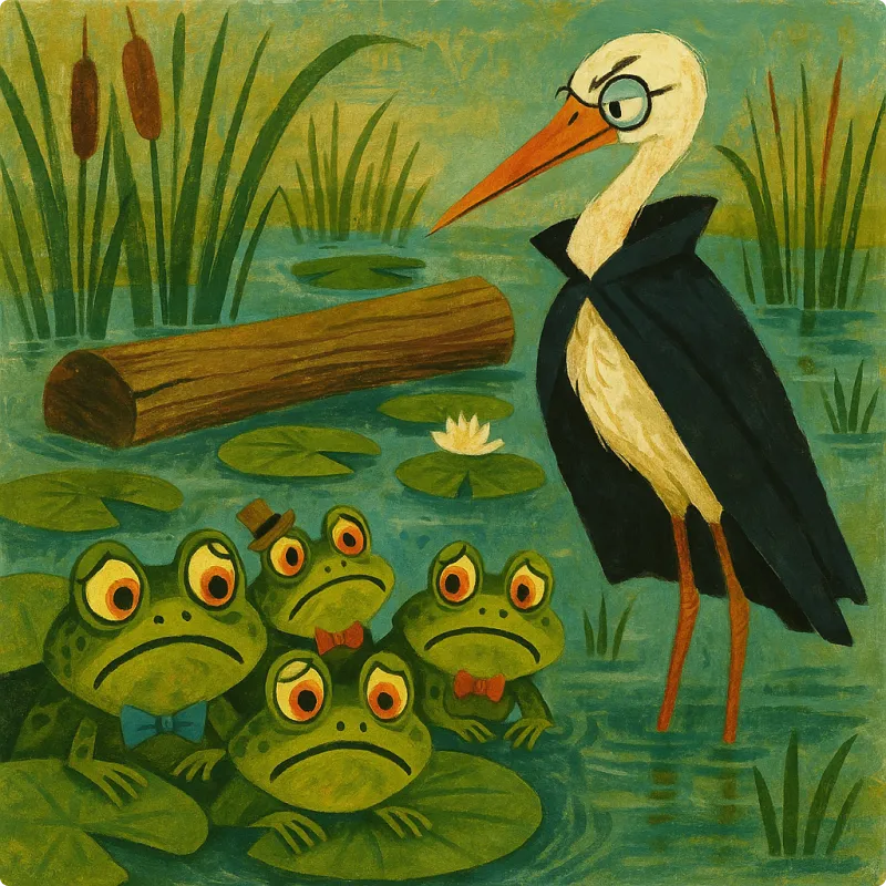 The Frogs Ask Zeus for a King