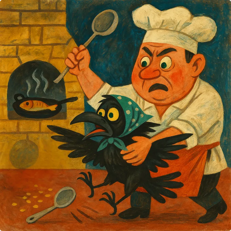 The Greedy Crow