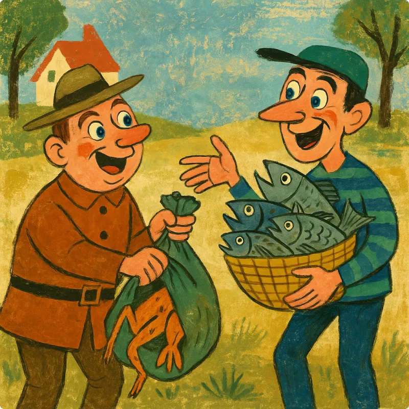 The Huntsman and The Fisherman