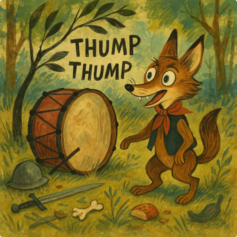 The Jackal And The Drum