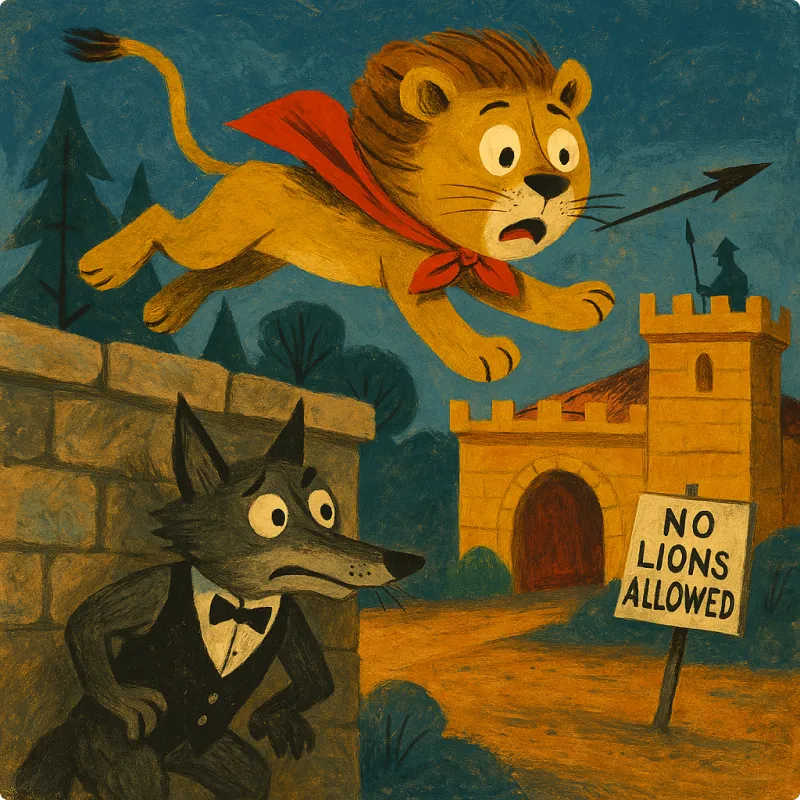 The Lion In Bad Company