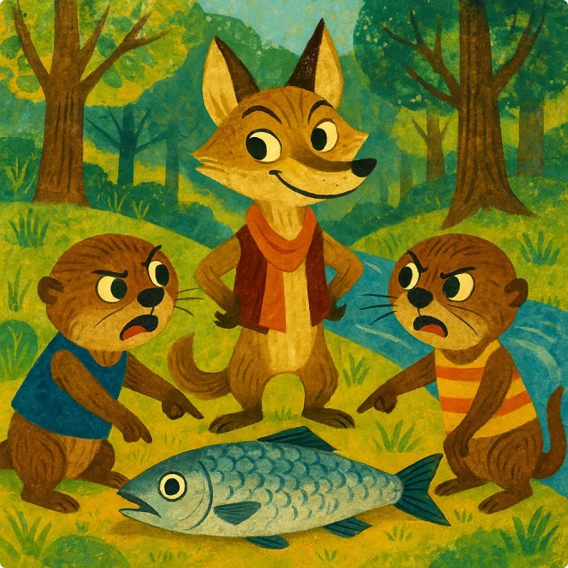 The Otters and The Jackal