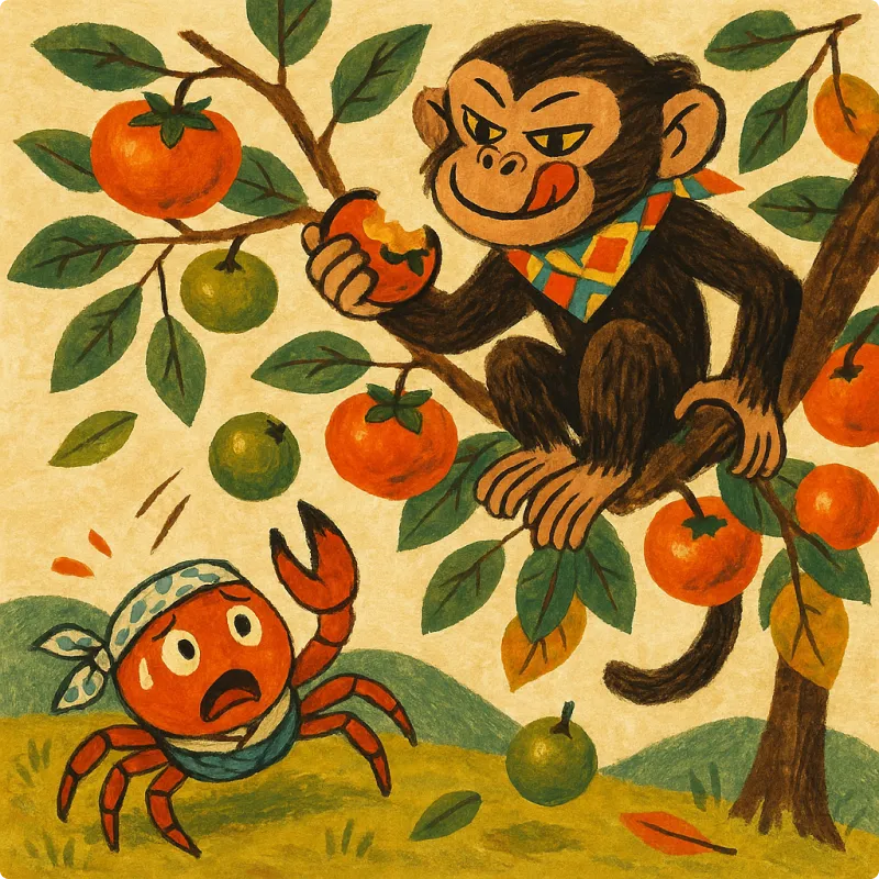 The Quarrel of the Monkey and the Crab