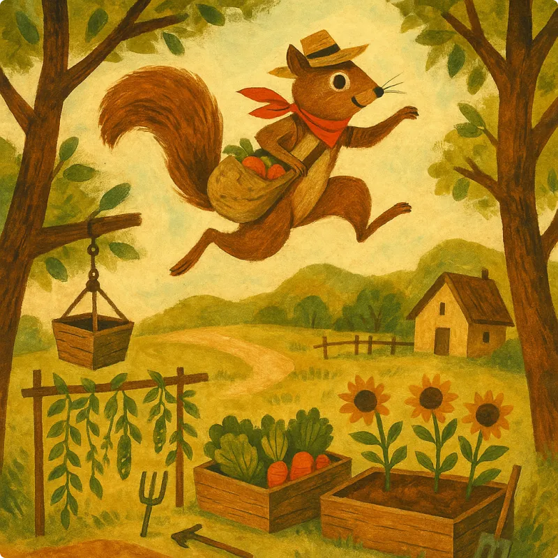 The Squirrel and the Spider