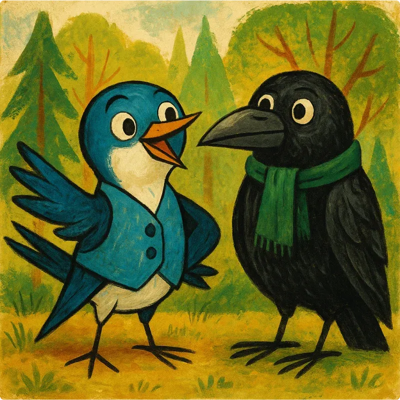 The Swallow and The Crow