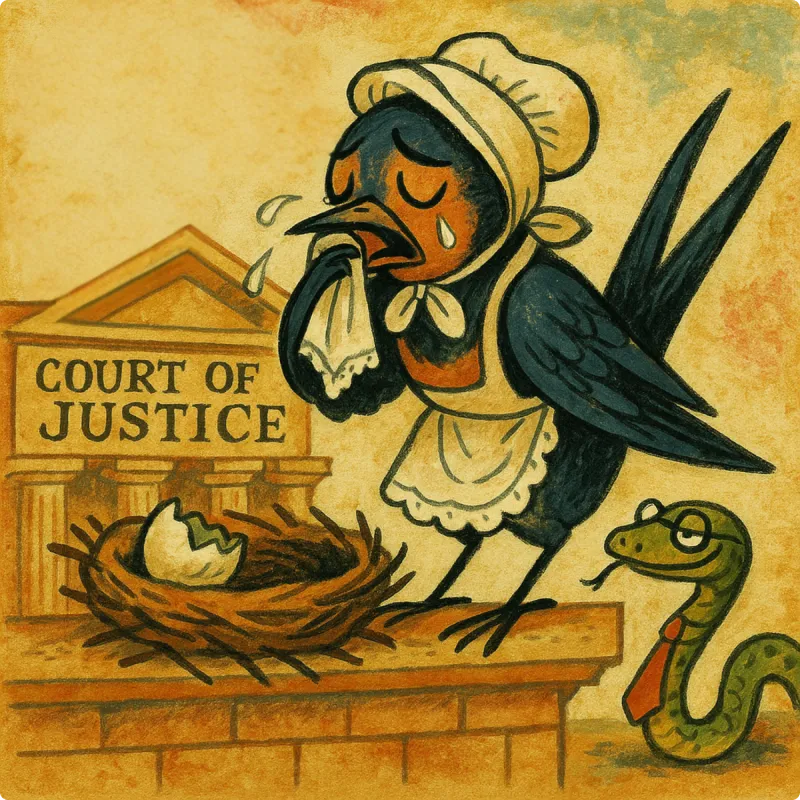 The Swallow, The Serpent, and The Court of Justice
