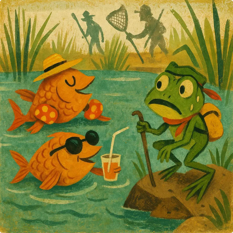 The Tale of Two Fish and a Frog