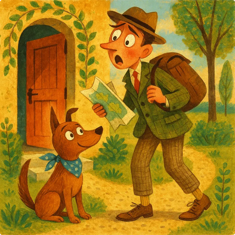 The Traveler and His Dog