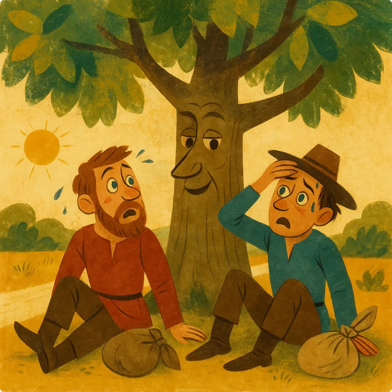The Travelers and The Plane-Tree