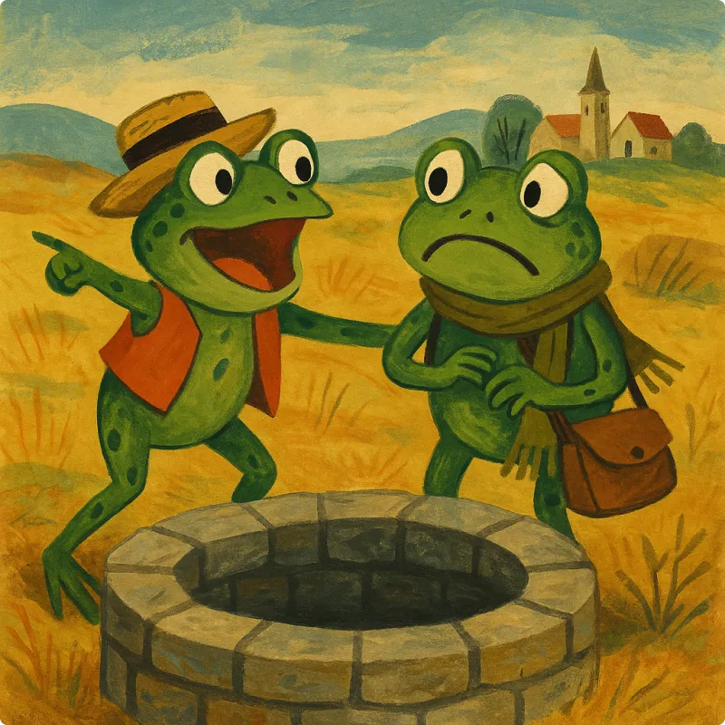 The Two Frogs