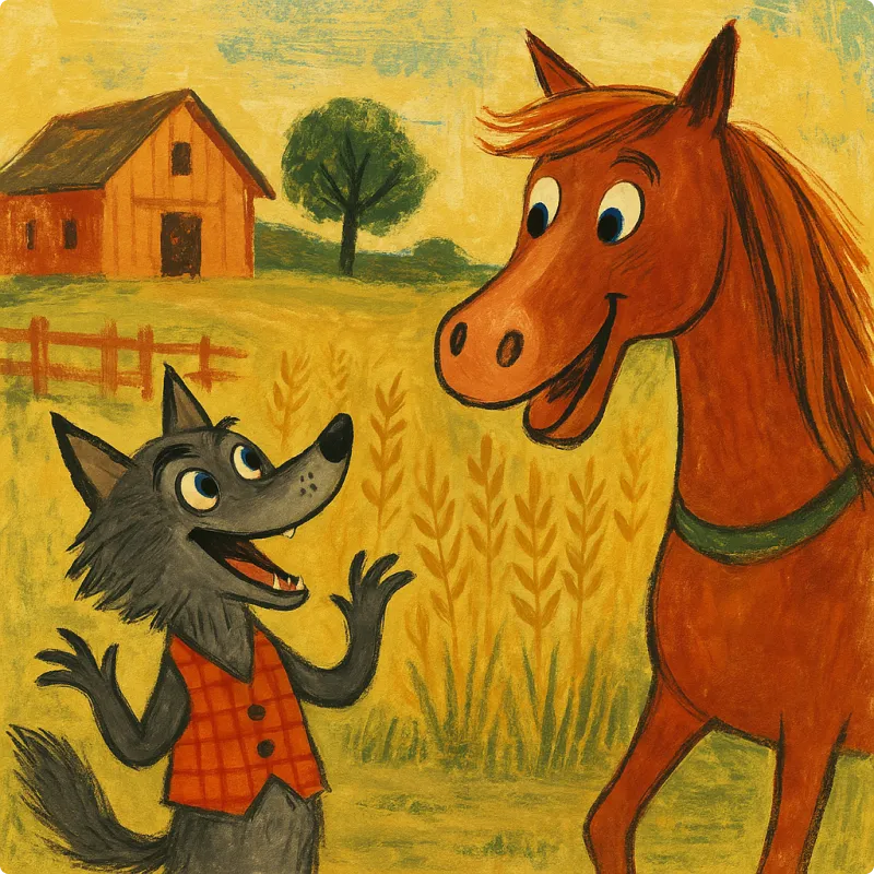 The Wolf and The Horse