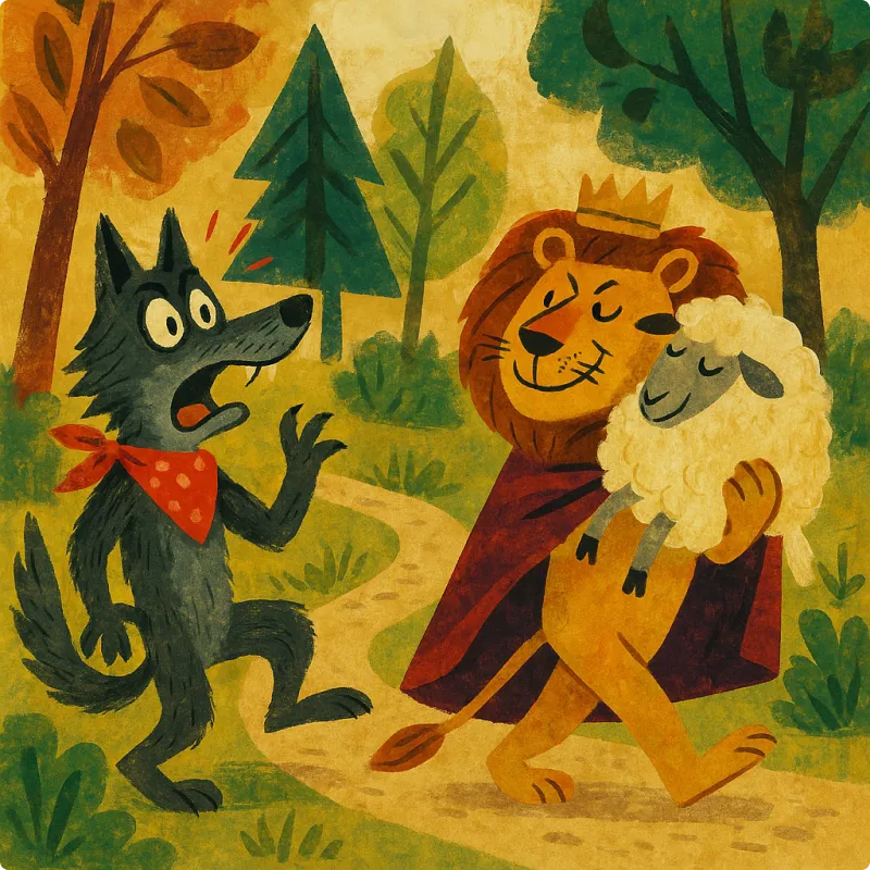 The Wolf and The Lion