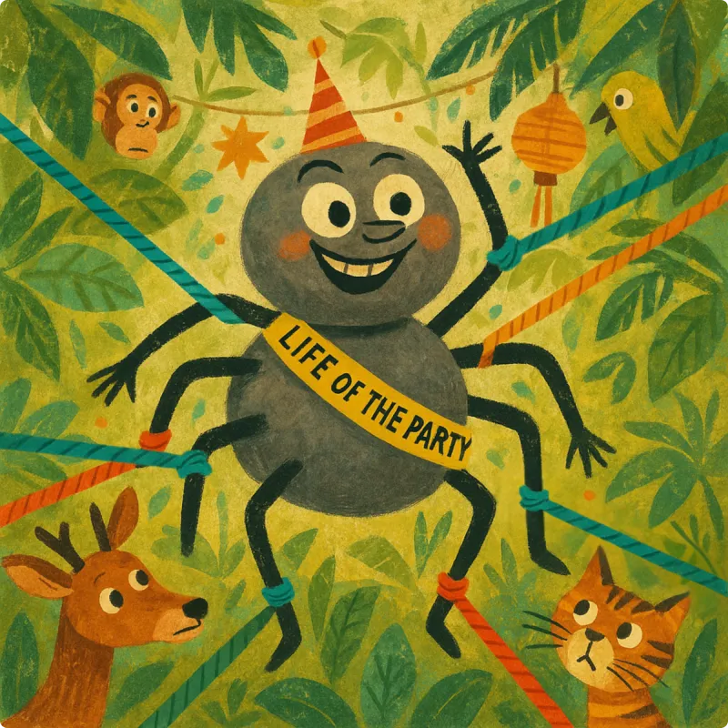 Why Anansi Has Eight Thin Legs